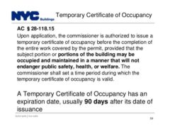 occupancy temporary